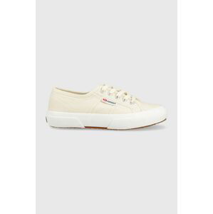 Tenisky Superga 2750 COTU CLASSIC dámské, béžová barva, S000010