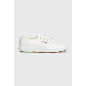 Tenisky Superga 2750 LAMEW dámské, bílá barva, S001820