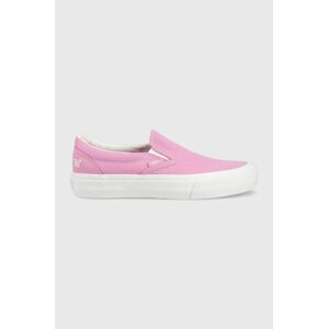 Tenisky Vans Slip-On VR3 dámské, fialová barva, VN0007NCBLH1