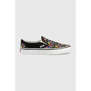 Tenisky Vans Classic Slip-On dámské, černá barva, VN0A5JLXY281