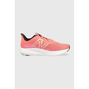 Běžecké boty New Balance 411v3 růžová barva