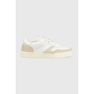 Kožené sneakers boty Gant Evoony bílá barva, 26531798.G265