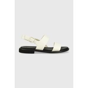 Kožené sandály Camper Edy dámské, bílá barva, K200573.010
