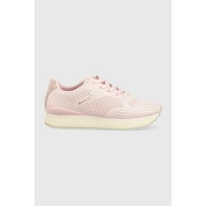 Sneakers boty Gant Bevinda růžová barva, 26538870.G56