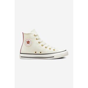 Kecky Converse A04950C dámské, bílá barva, A04950C-WHITE