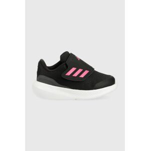Dětské sneakers boty adidas RUNFALCON 3.0 AC I černá barva
