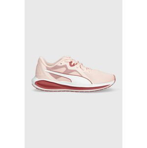 Dětské sneakers boty Puma Twitch Runner Jr růžová barva