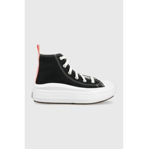 Dětské tenisky Converse CON BUTY 371527C MOVE černá barva