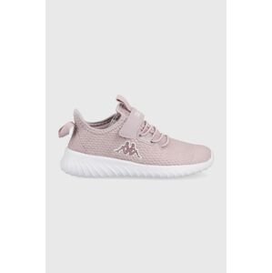 Dětské sneakers boty Kappa fialová barva