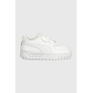 Dětské sneakers boty Puma Cali Dream Lth PS bílá barva