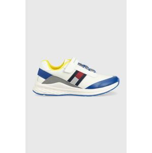 Dětské sneakers boty Tommy Hilfiger bílá barva