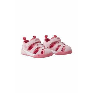 Dětské sandály Reima růžová barva