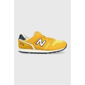 Dětské sneakers boty New Balance oranžová barva