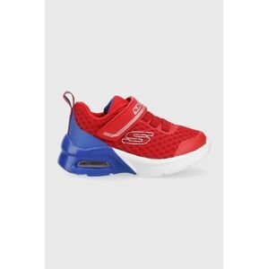 Dětské sneakers boty Skechers červená barva