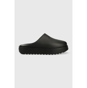 Pantofle Calvin Klein HM0HM00872 MULE SLIPPER pánské, černá barva