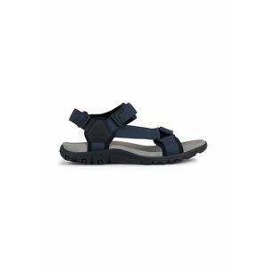 Sandály Geox UOMO SANDAL STRADA pánské, tmavomodrá barva