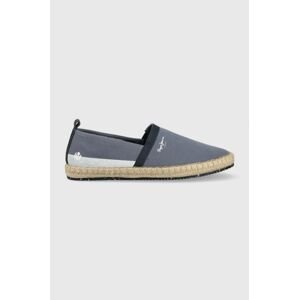 Espadrilky Pepe Jeans TOURIST tmavomodrá barva, PMS10312