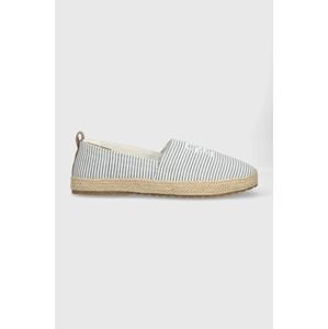 Espadrilky Tommy Hilfiger TH ESPADRILLE CLASSIC SEERSUCKER FM0FM04449