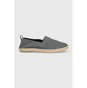 Espadrilky Tommy Hilfiger TH ESPADRILLE CORE CHAMBRAY tmavomodrá barva, FM0FM04451