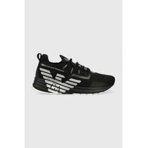 Sneakers boty EA7 Emporio Armani černá barva, X8X130 XK309 M826
