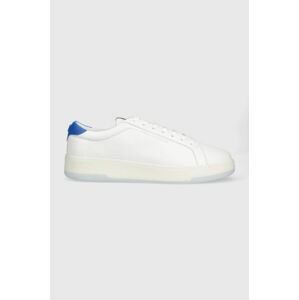Kožené sneakers boty Karl Lagerfeld KOURT III bílá barva, KL51515