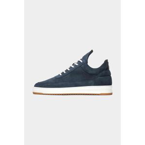 Semišové sneakers boty Filling Pieces Low Top Suede tmavomodrá barva, 10122791916