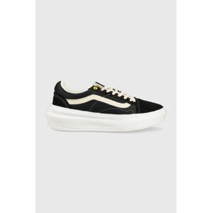 Sneakers boty Vans Old Skool Overt CC černá barva, VN0A7Q5EZO21