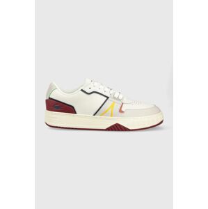 Kožené sneakers boty Lacoste L001 Leather Sneaker bílá barva, 42SMA0092