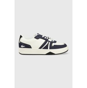 Kožené sneakers boty Lacoste L001 Leather Trainers tmavomodrá barva, 45SMA0036