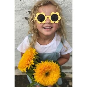 Dětské sluneční brýle Elle Porte žlutá barva