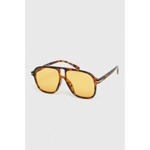 Sluneční brýle Aldo LESU pánské, hnědá barva