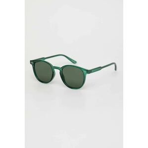 Sluneční brýle Aldo NYDUL pánské, zelená barva