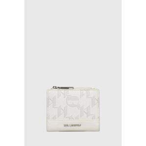 Peněženka Karl Lagerfeld bílá barva