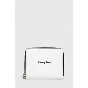 Peněženka Tommy Jeans bílá barva