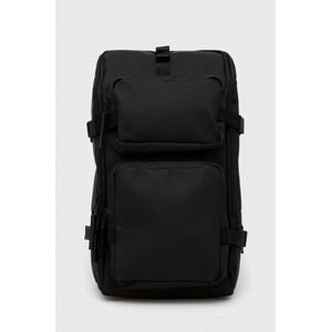 Batoh Rains 13800 Trail Cargo Backpack černá barva, velký, hladký