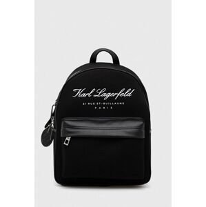 Batoh Karl Lagerfeld černá barva, velký, hladký