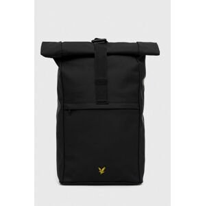 Batoh Lyle & Scott černá barva, velký, hladký