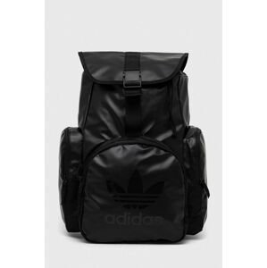 Batoh adidas Originals černá barva, velký, hladký, IB9311-BLACK