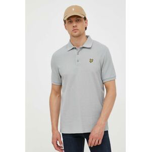 Polo tričko Lyle & Scott šedá barva