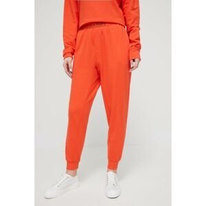 Kalhoty Calvin Klein Underwear oranžová barva