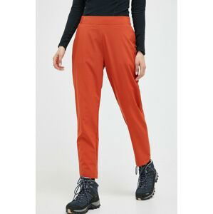 Sportovní kalhoty Helly Hansen Thalia 2.0 dámské, červená barva, hladké