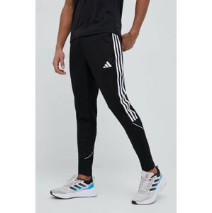 Tréninkové kalhoty adidas Performance Tiro 23 League černá barva, s aplikací, HS7232