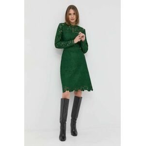 Šaty Ivy Oak zelená barva, mini