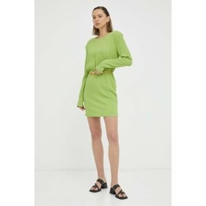 Šaty Gestuz zelená barva, mini