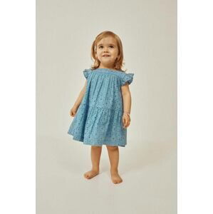 Dětské bavlněné šaty zippy mini