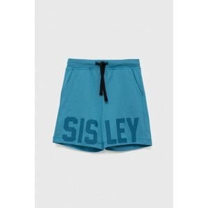 Dětské bavlněné šortky Sisley nastavitelný pas