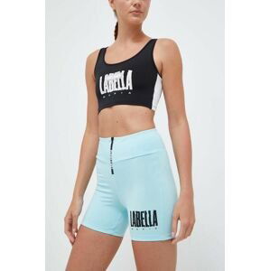 Tréninkové šortky LaBellaMafia Acqua s potiskem, high waist