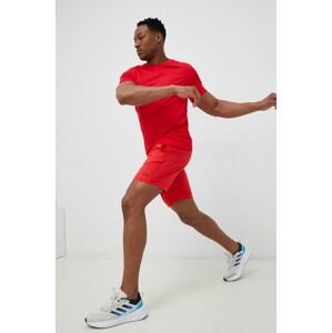 Tréninkové šortky Reebok Workout Ready červená barva