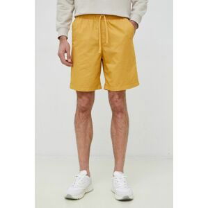 Bavlněné šortky GAP žlutá barva