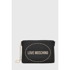 Kabelka Love Moschino černá barva